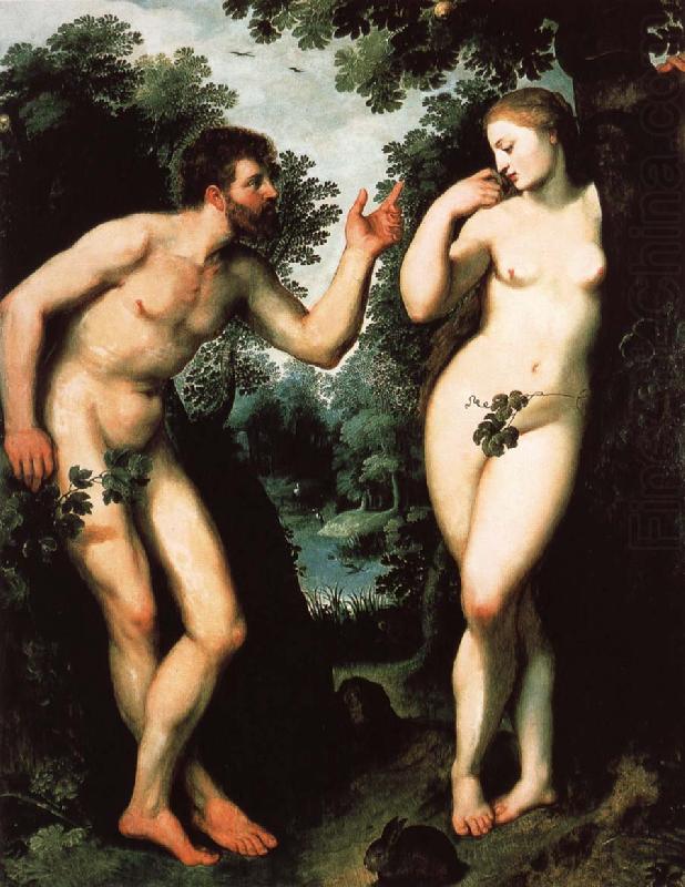 Adam and evy, Peter Paul Rubens